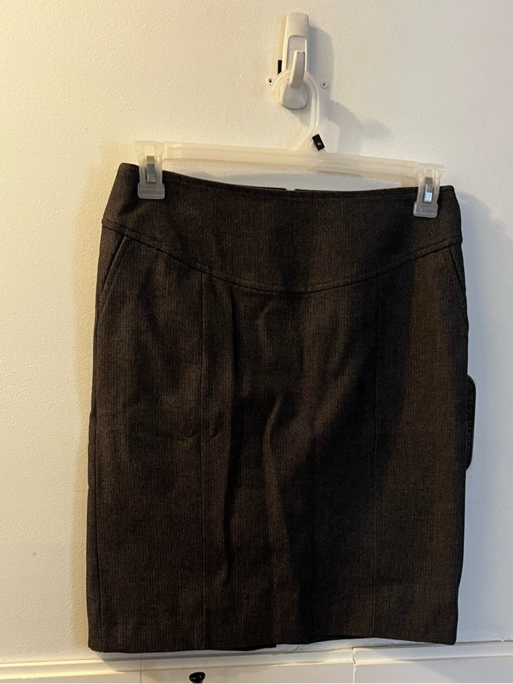 Banana Republic stretch gray pencil skirt size 10